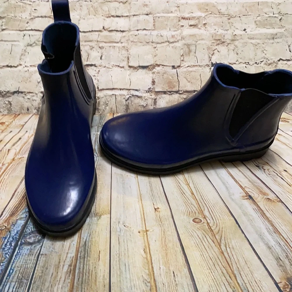 Polo Ralph Lauren Polo Sport Blue Rain Boots Size 9